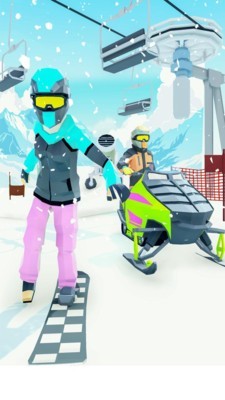 滑雪激斗赛0
