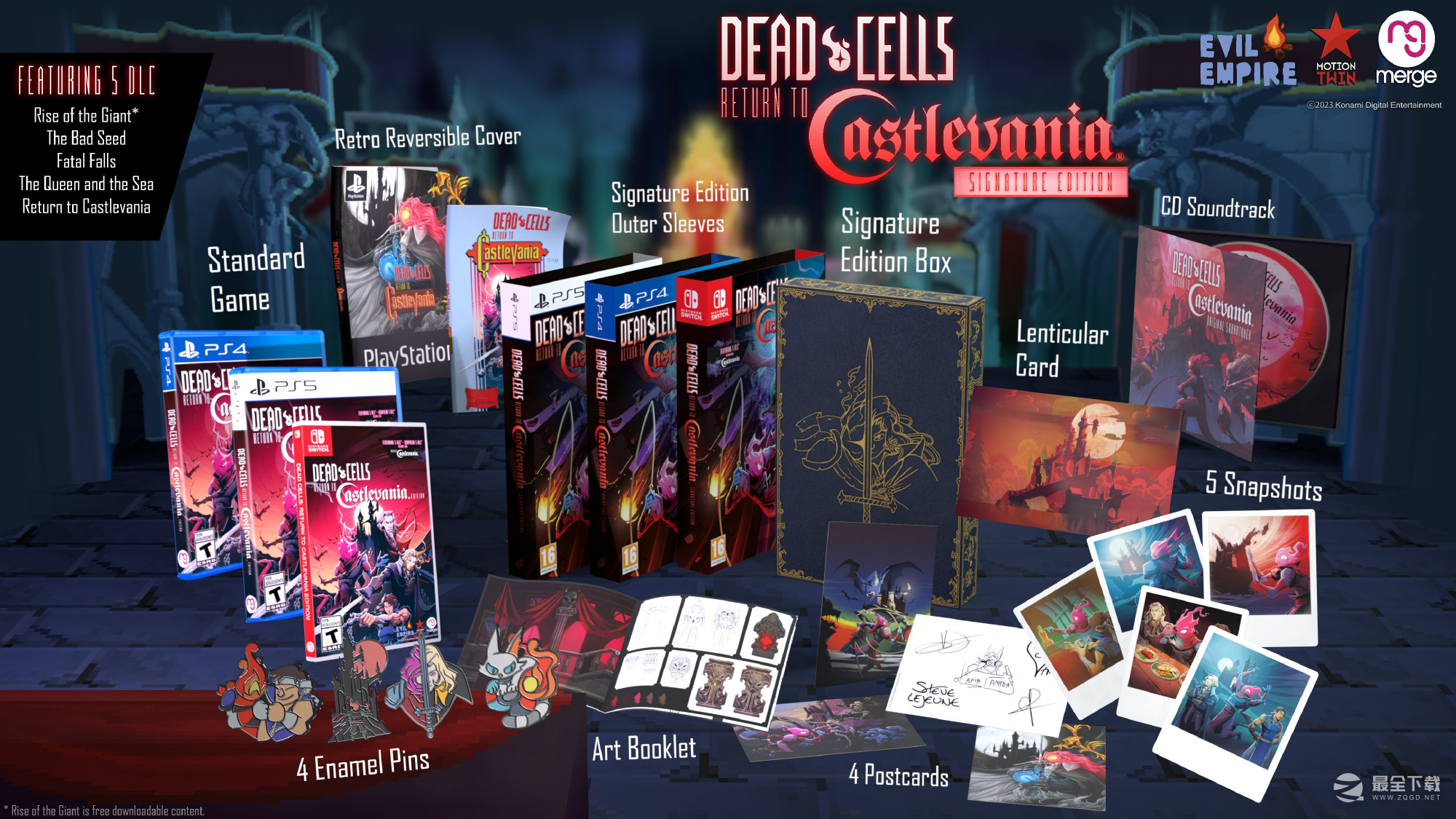 死亡细胞重返恶魔城实体版将于8月11日发售介绍